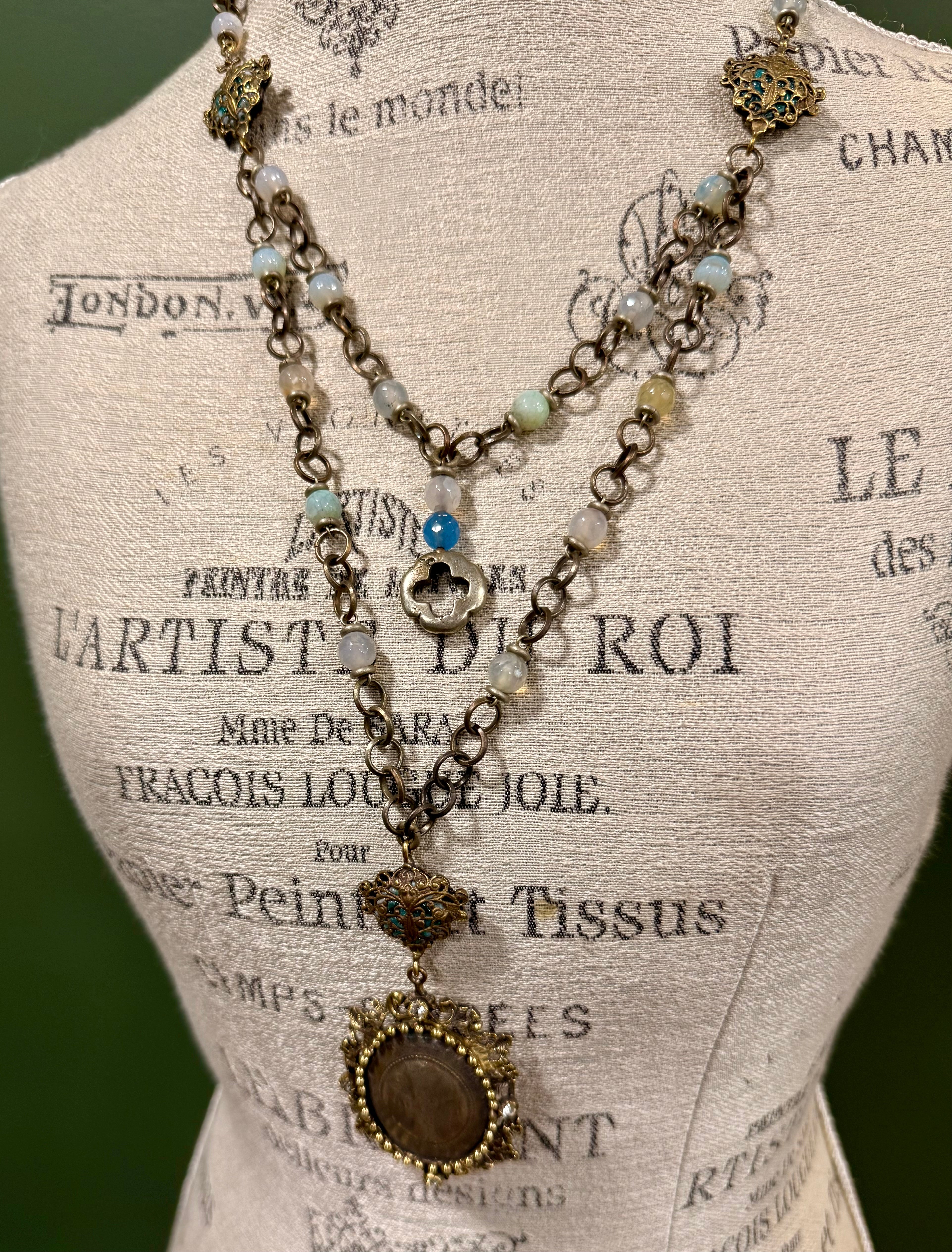 Vintage Assemblage Necklace