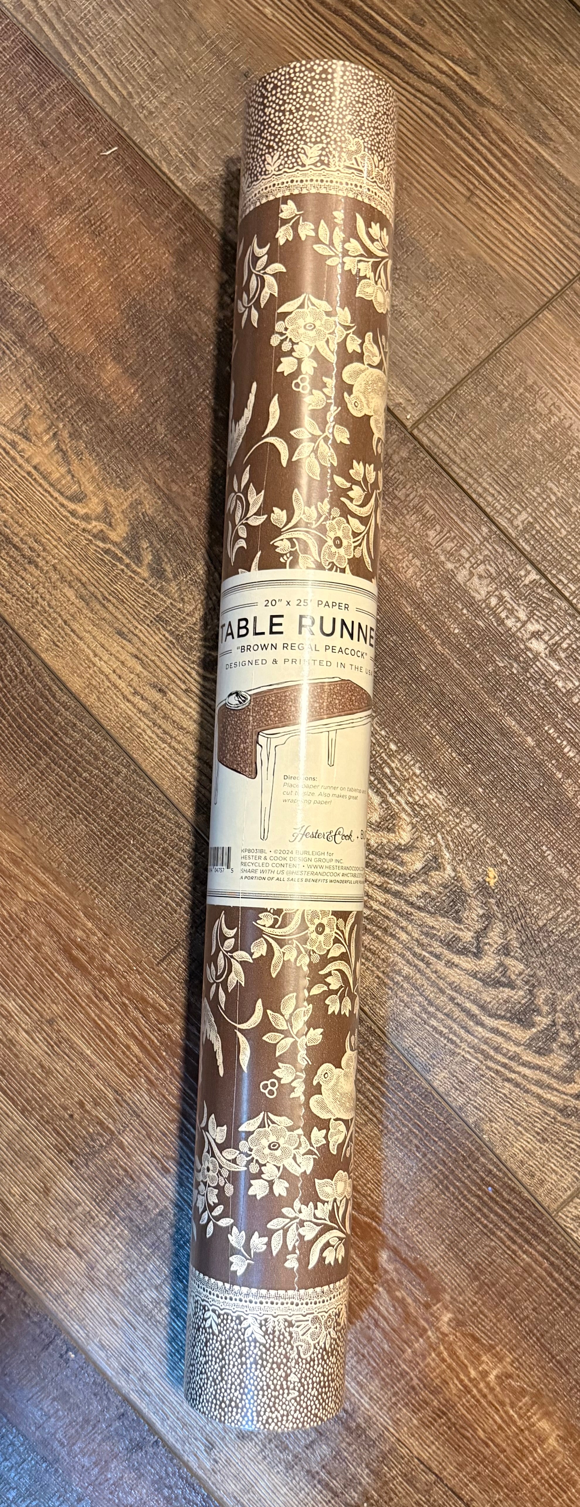 Paper Table Runner