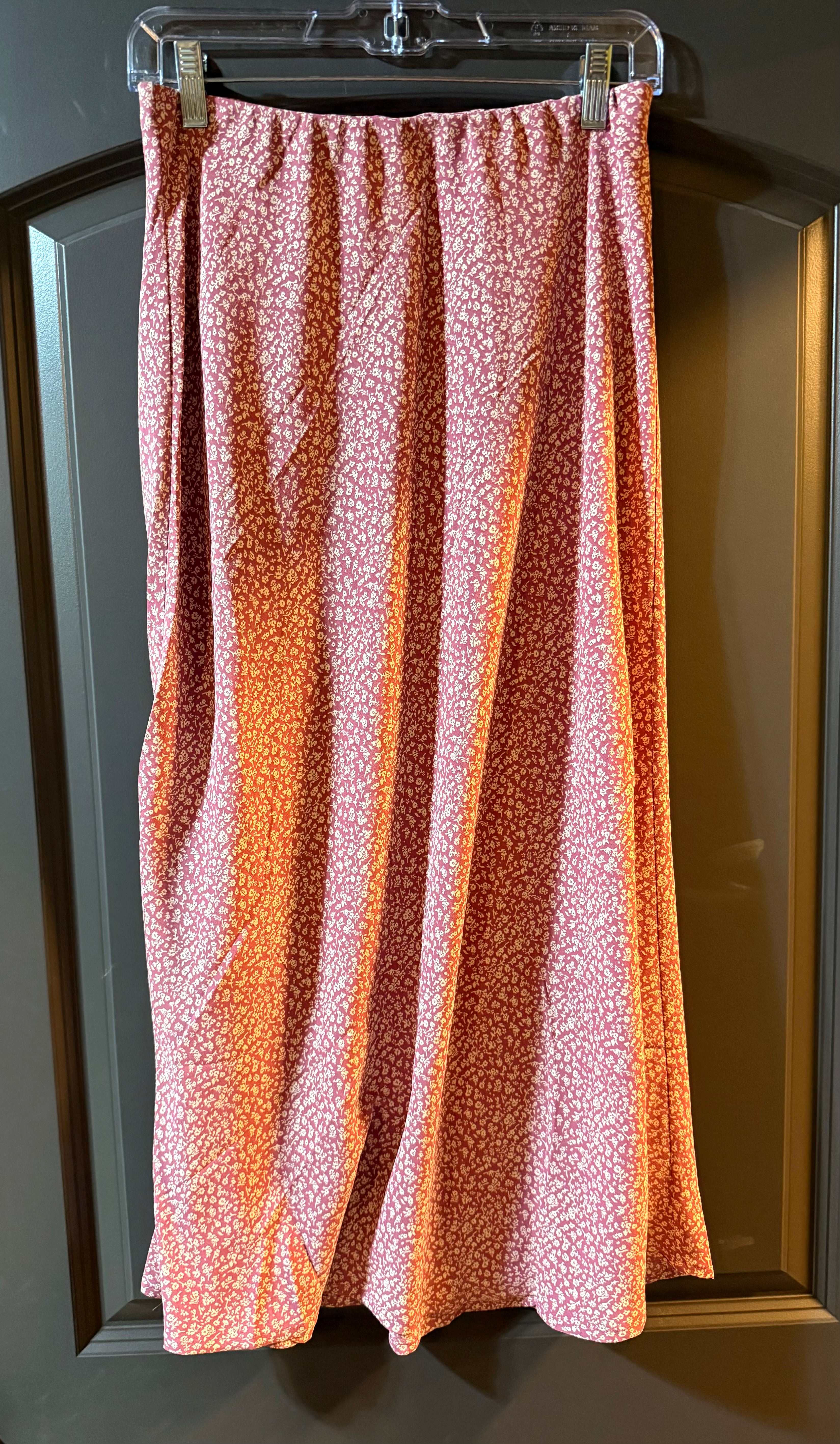 Floral Printed Maxi Skirt