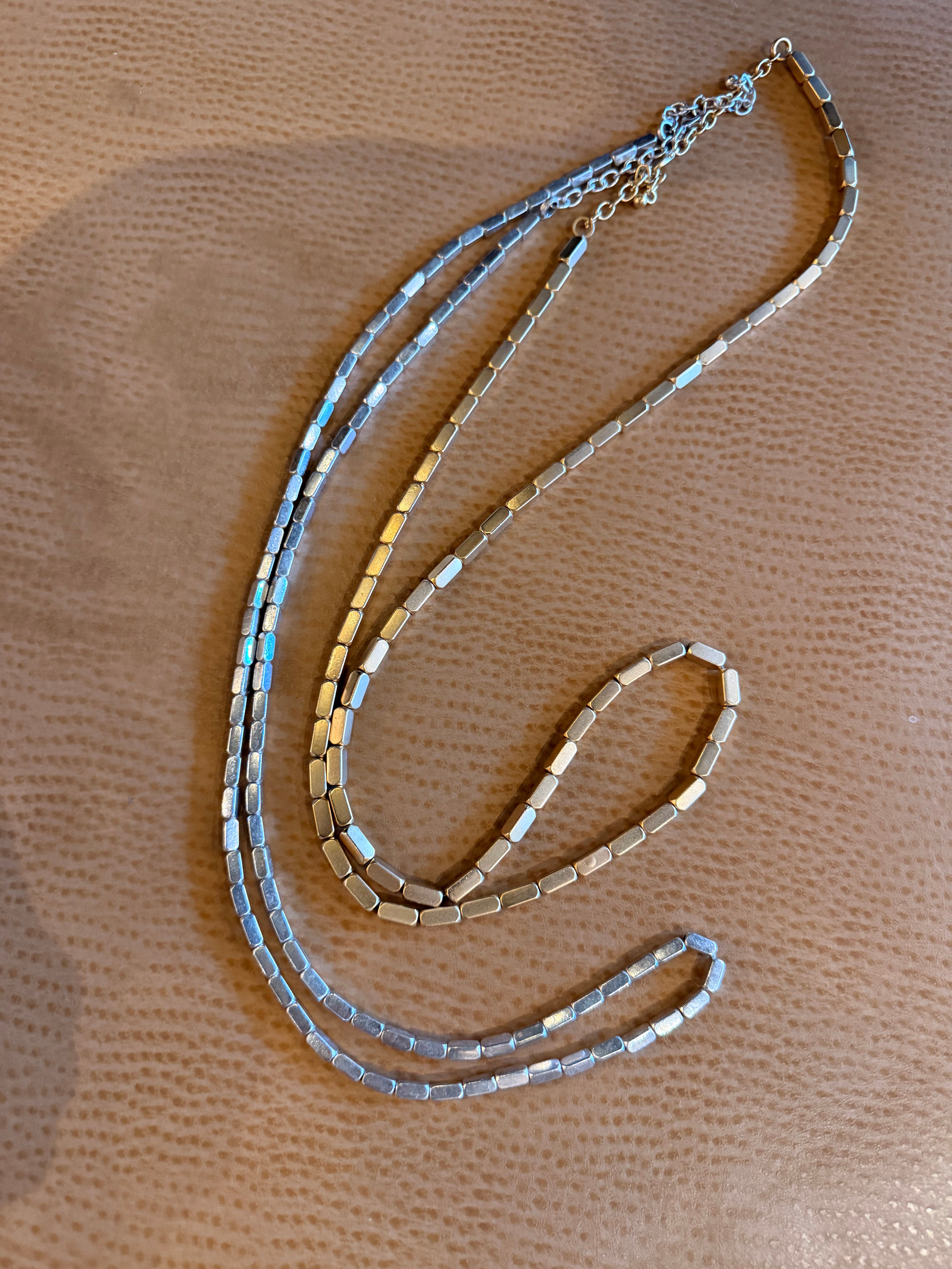 Turkish Flat Bead Necklace