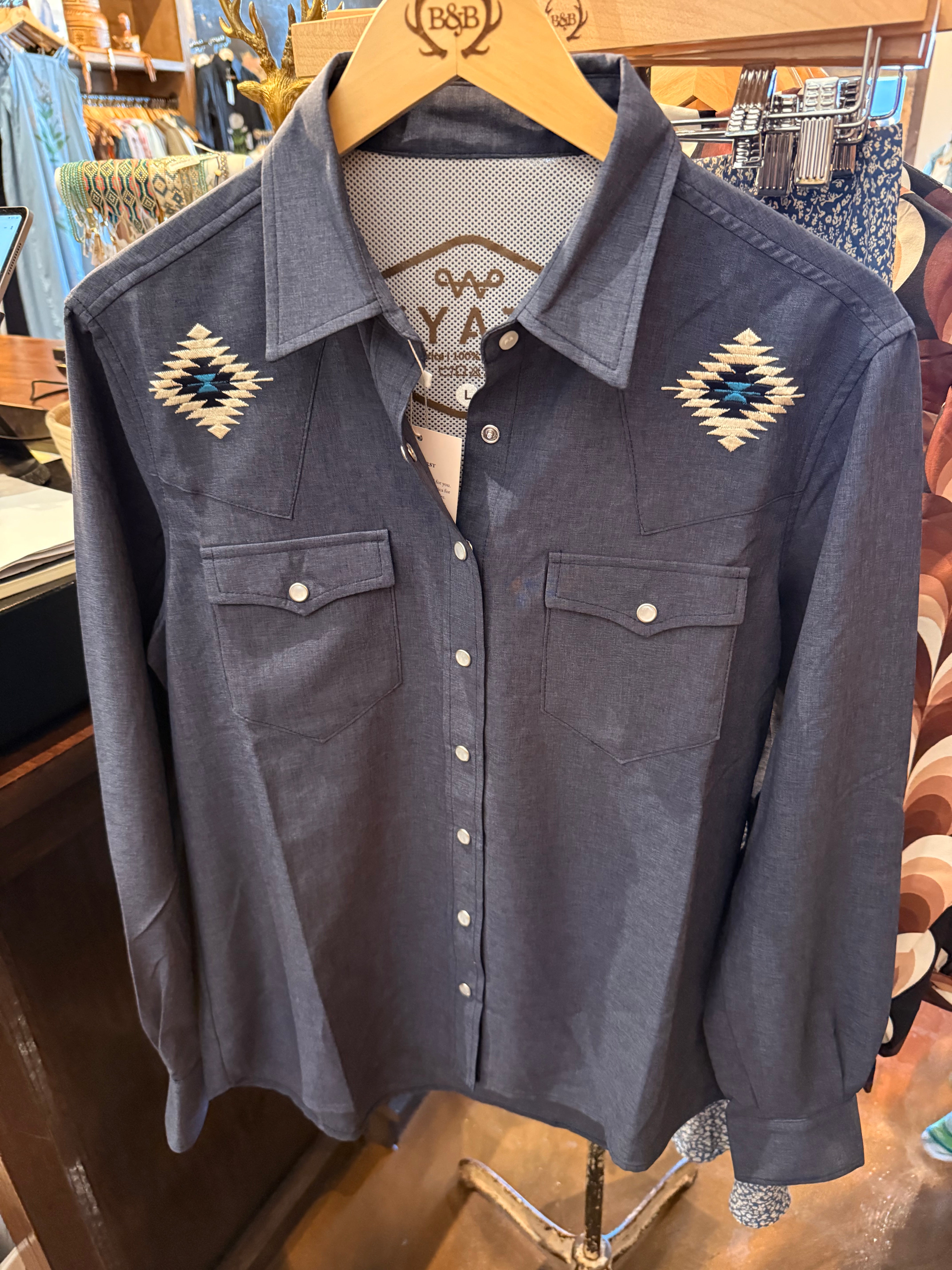 The Merle Faye Button Up