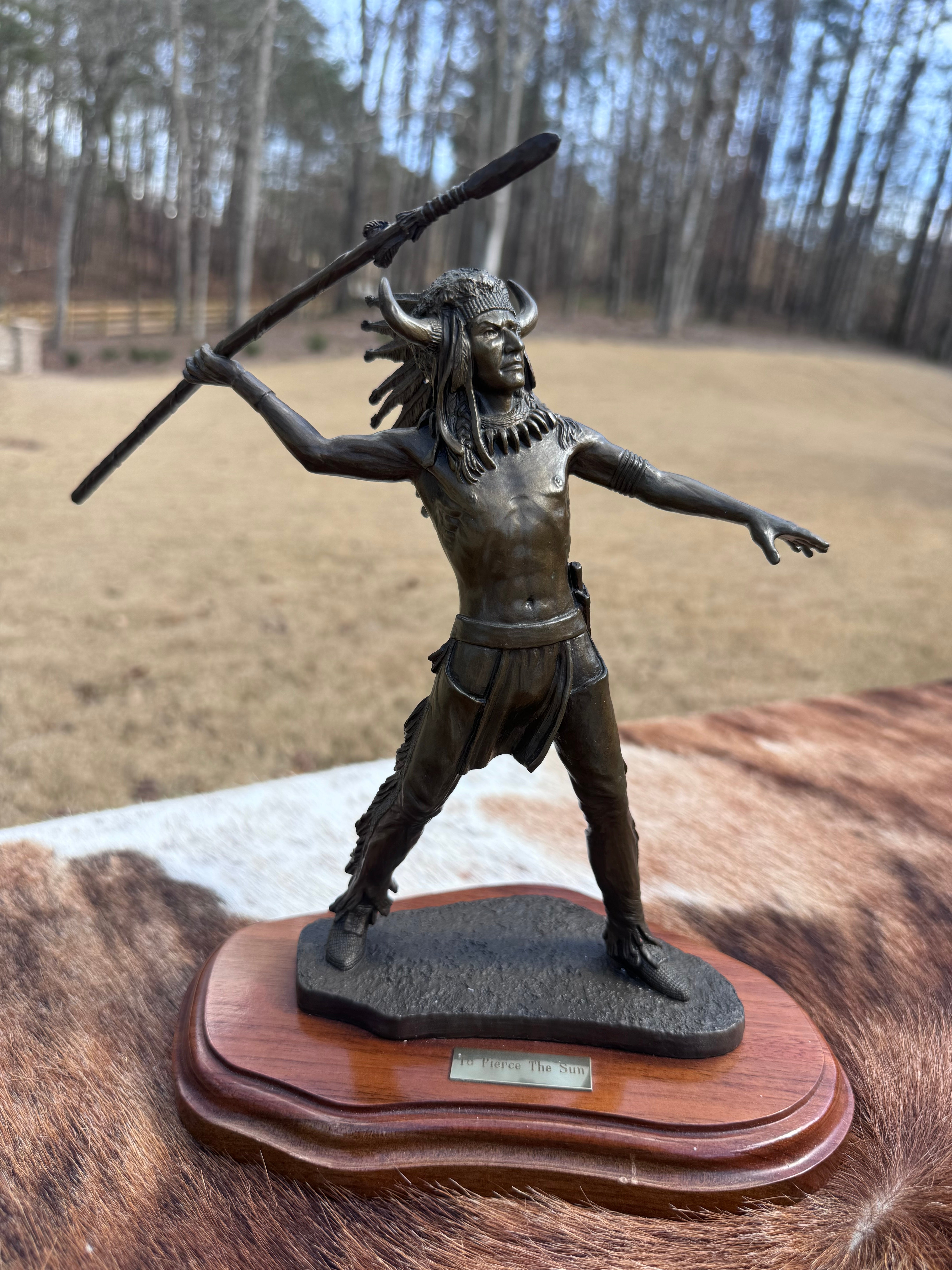 To Pierce the Sun Bronze Sculpture