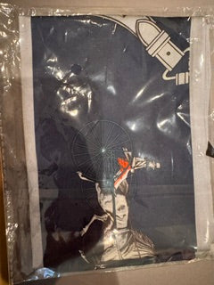 Ribbon Scarves Navy/Silver Equestrian Western