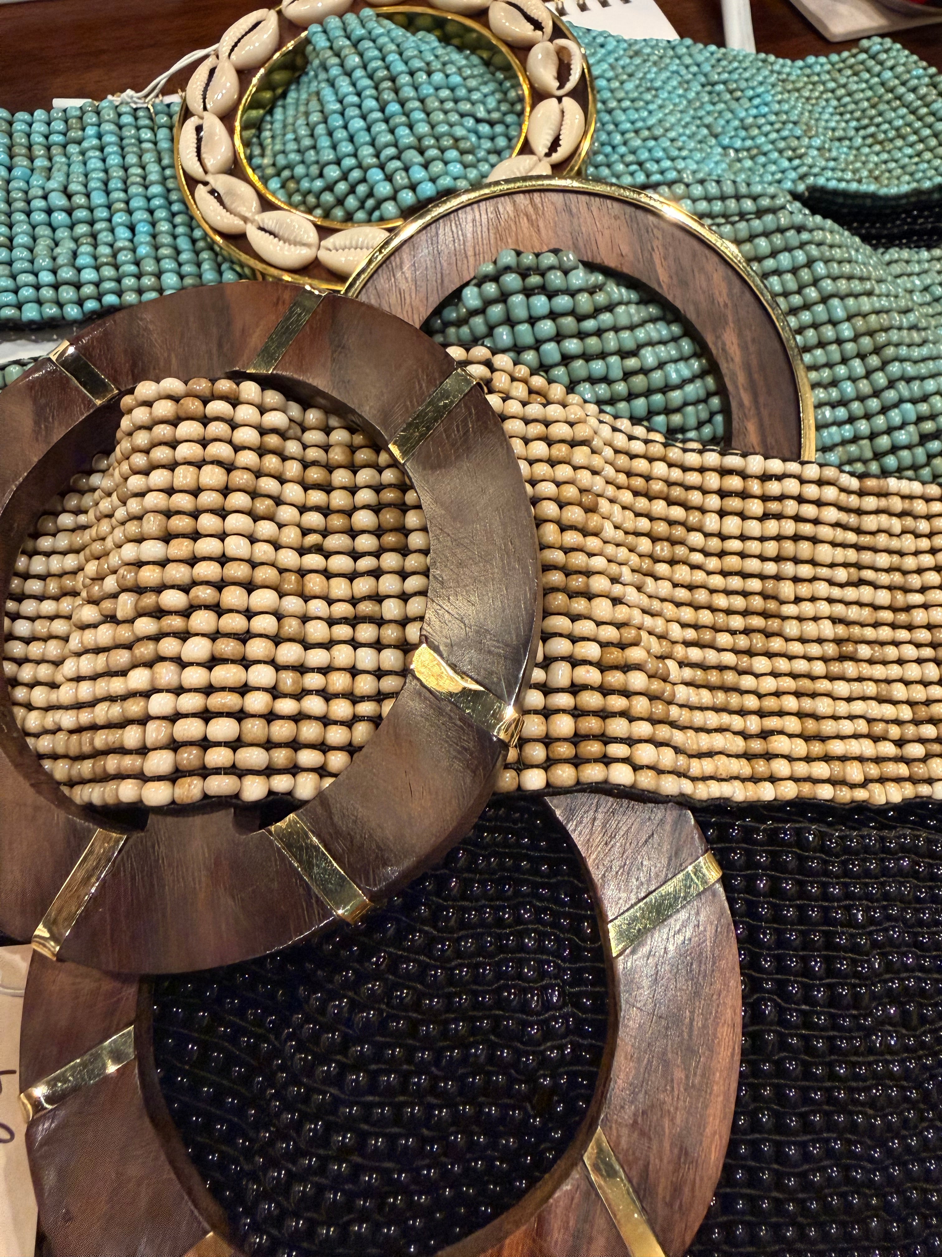 Galaxy Stretch Beaded Belt