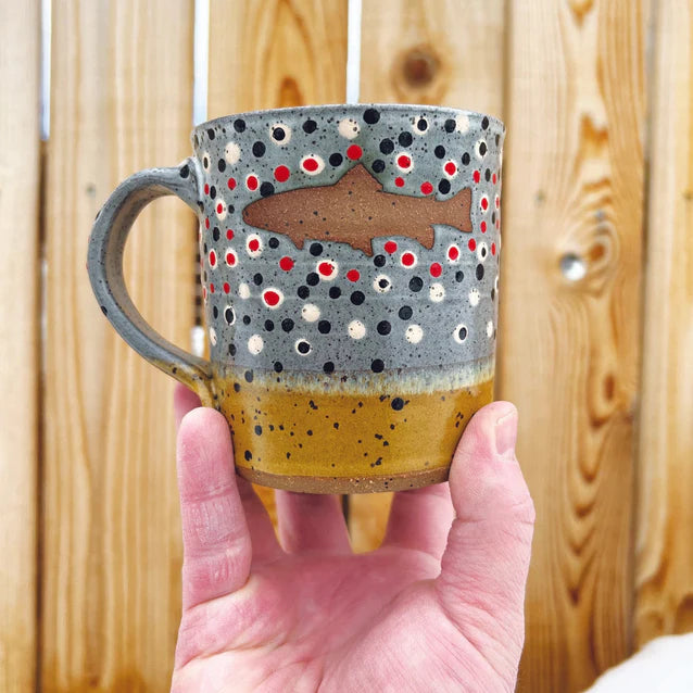 Brown Troup Pottery Coffee Cup