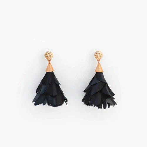 Parades Goose Feather Earrings