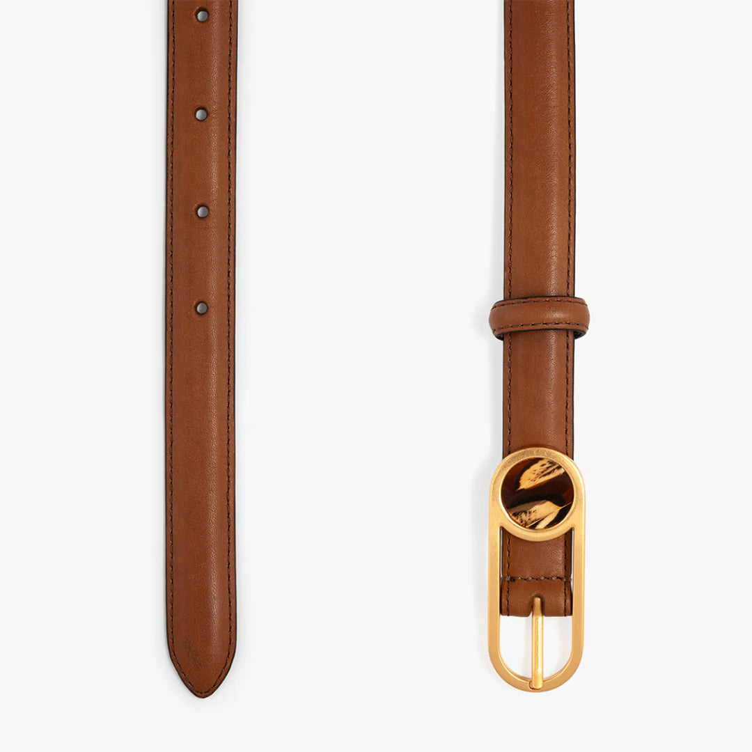 Loblolly Lizzy Pheasant Belt with Satin Brass Plated Buckle