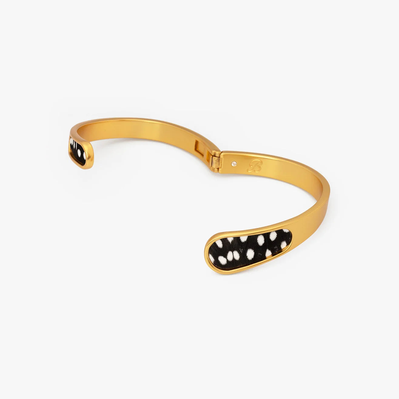 Victoria Guinea Feather Wrap Bracelet