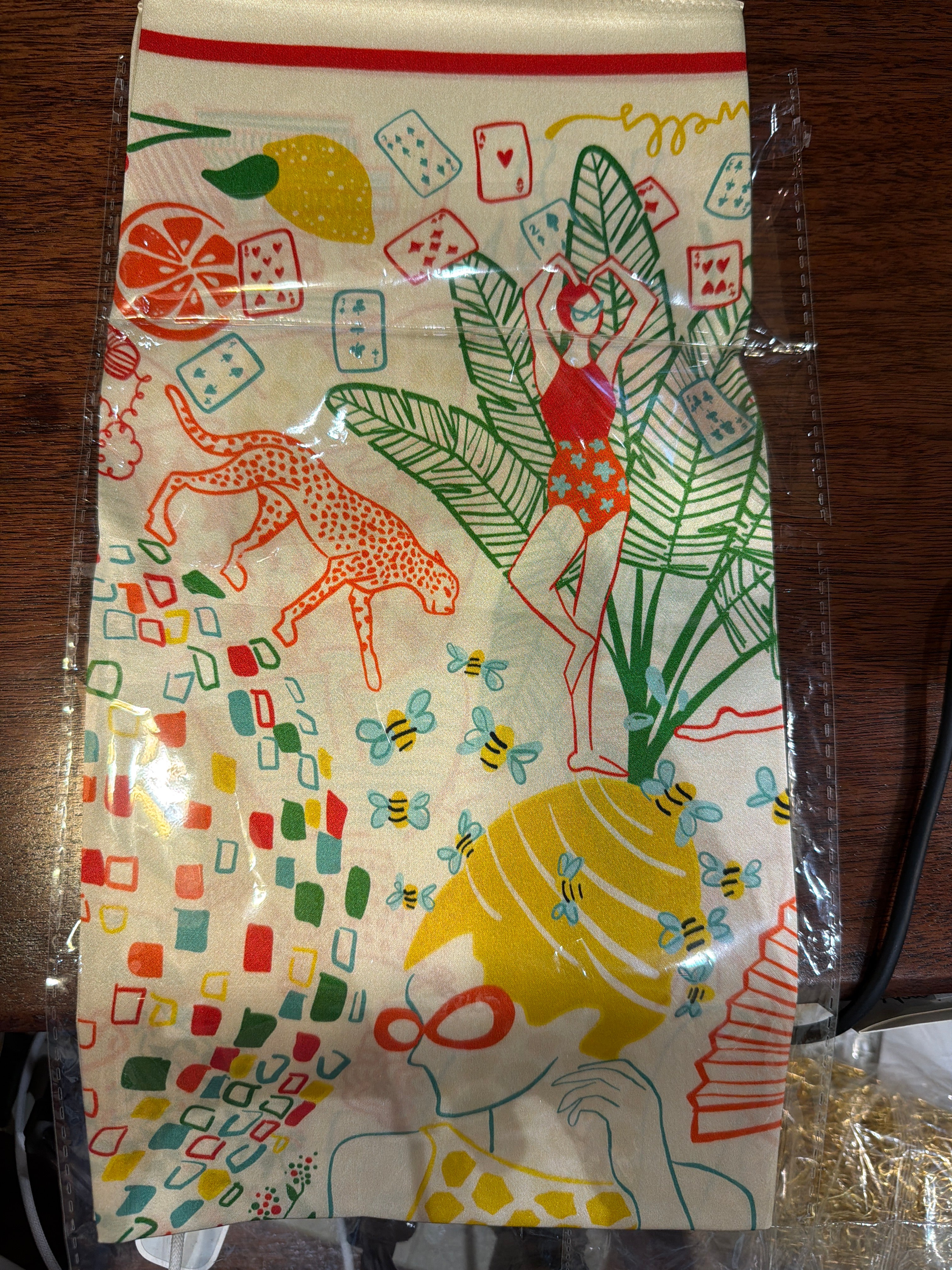Swells Scarf Lou Pinet Scarf 26 X 26