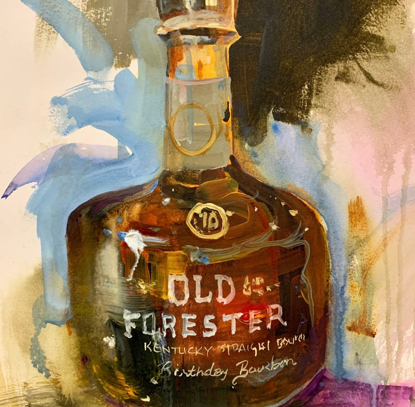 Dirk Walker Old Forester 10 yr Birthday Bourbon