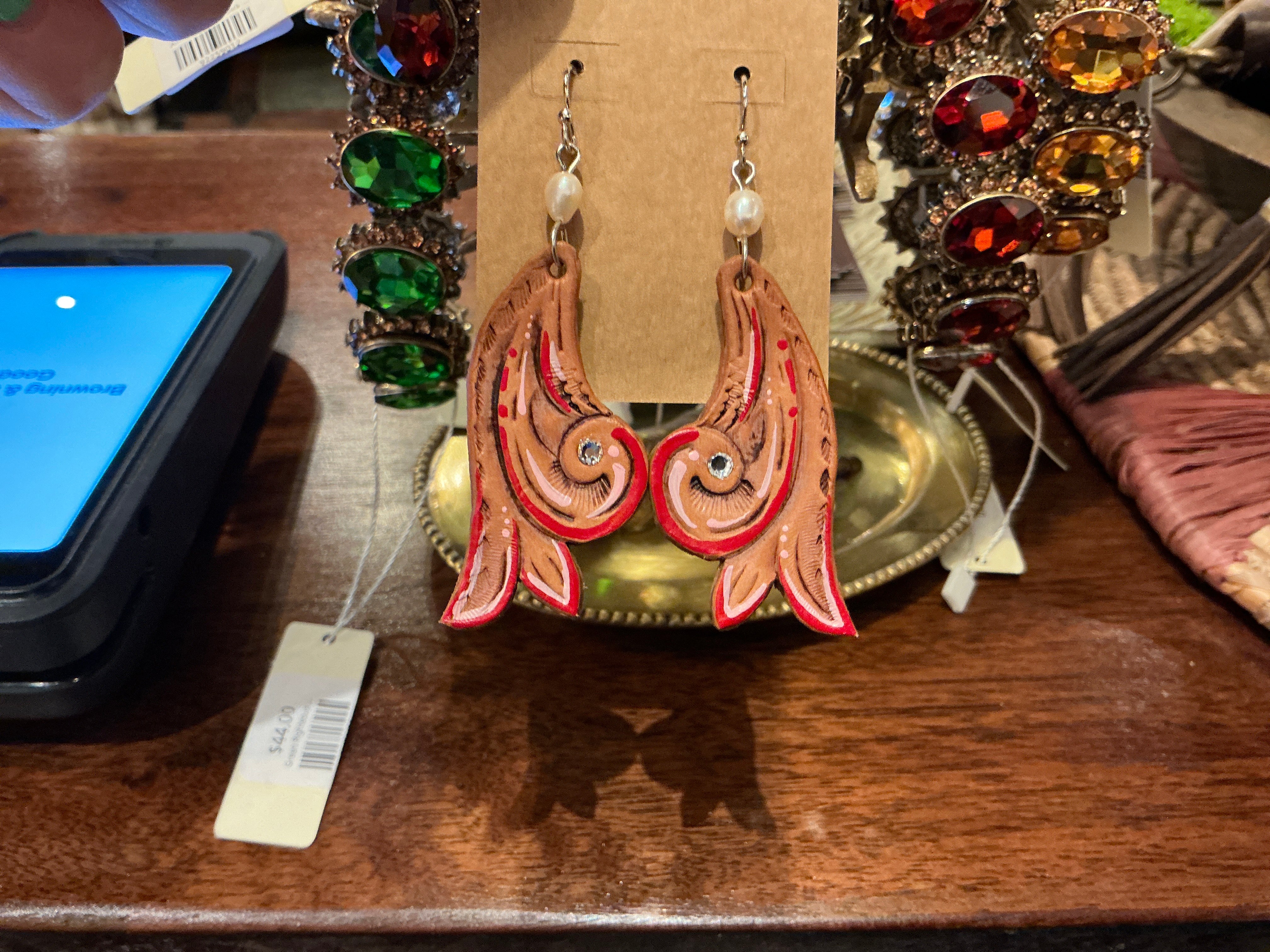 Fire Saddlery Earrings
