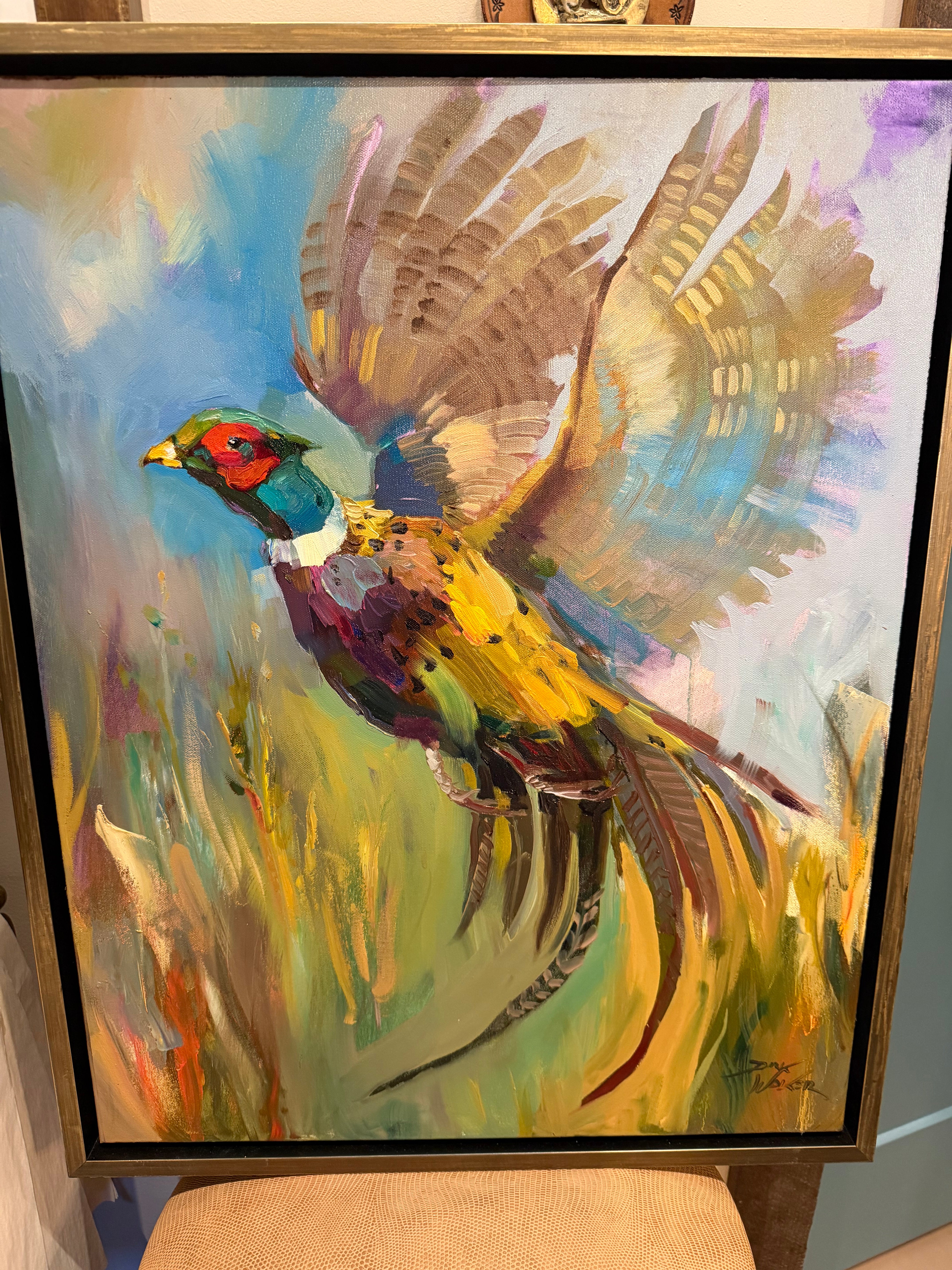 Liftoff! Ringneck Pheasant