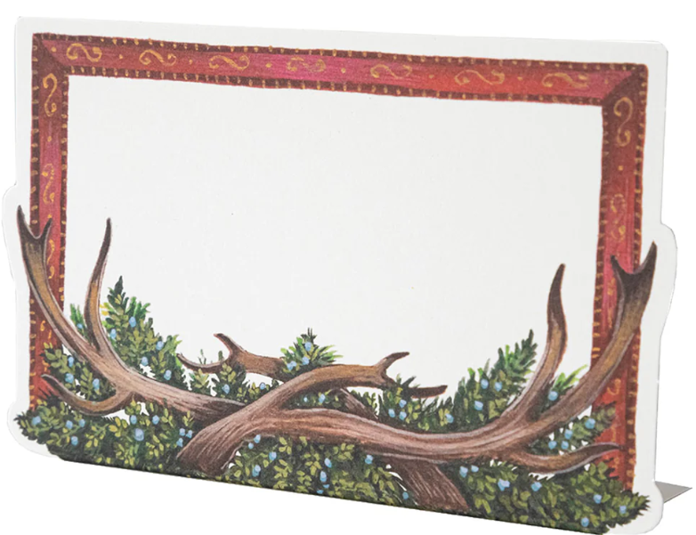 Antler Frame Place Card-Pack of 12