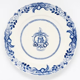 Georgia Blue Salad Plate