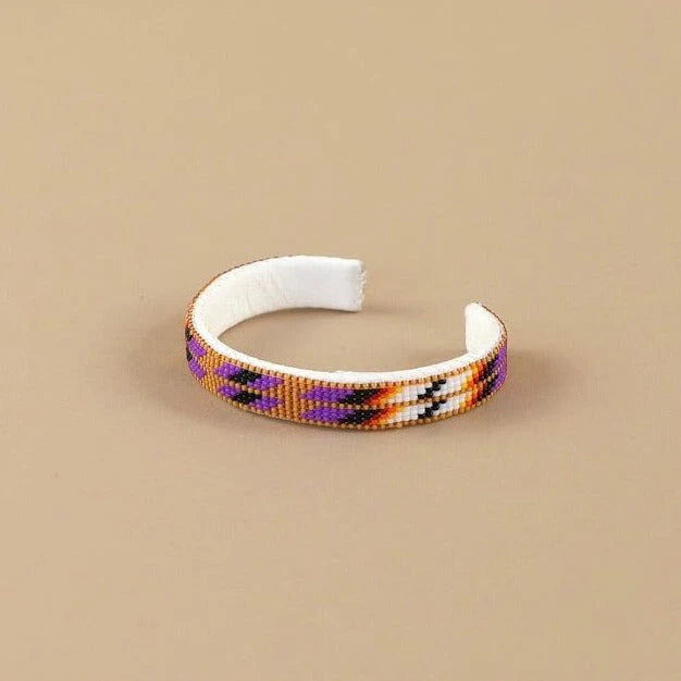 One Of A Kind Handmade Beaded Cuff Bracelet