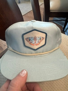 Blue Hat Butterfly Catherine Cartie