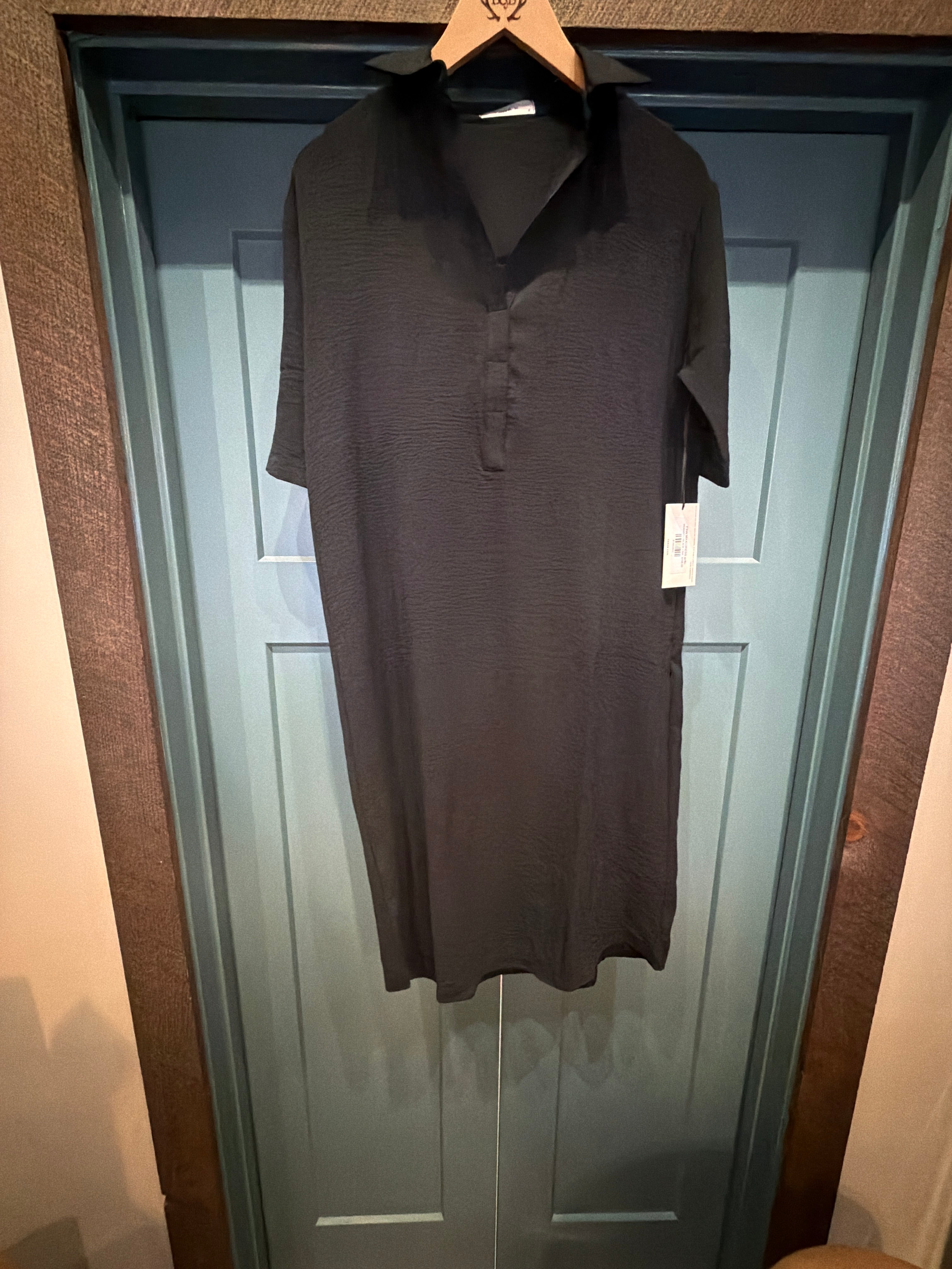 Black Finn Maxi Dress