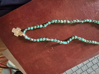 Paige Wallace Turq with Cross