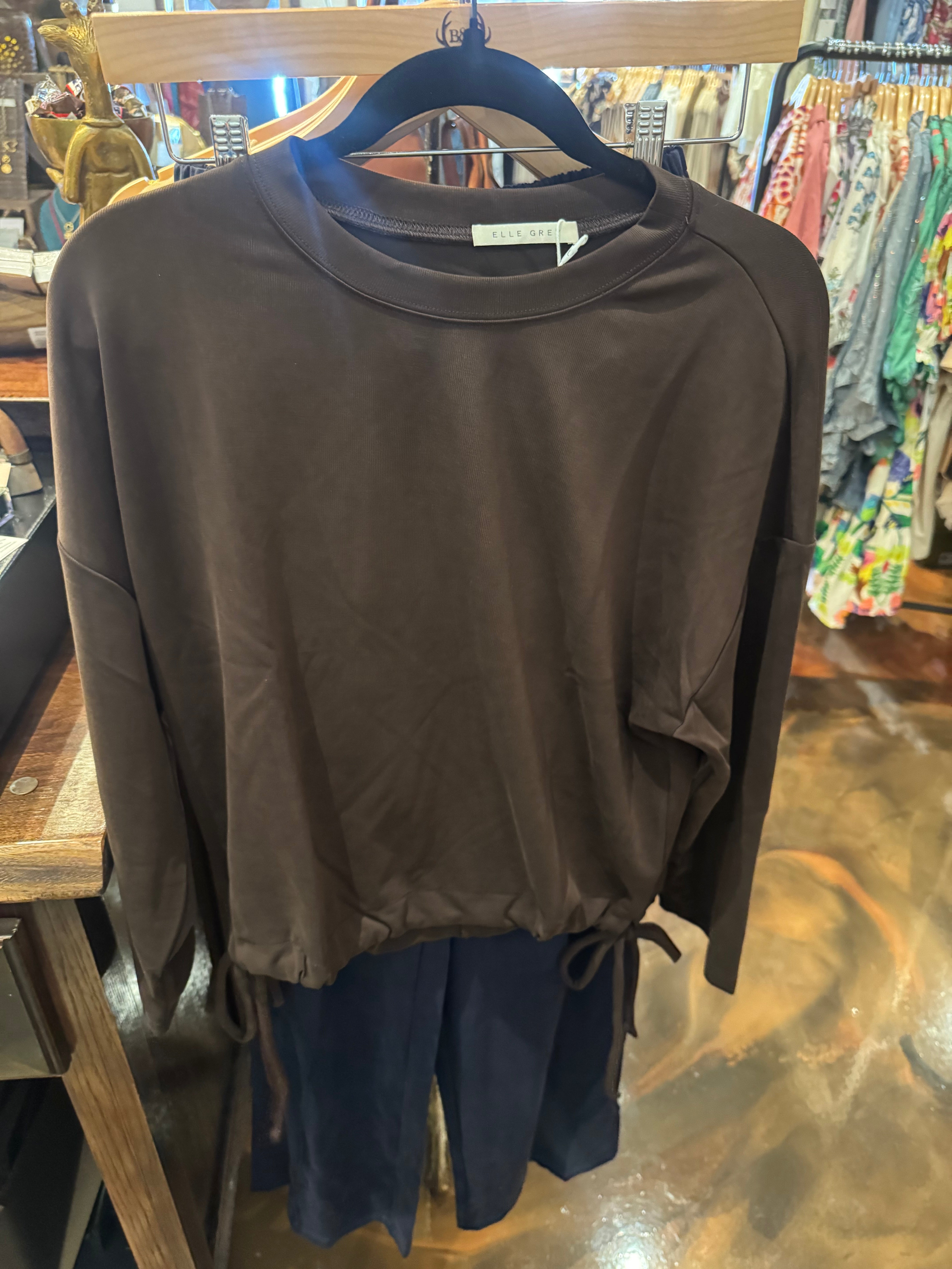 Coffee brown Lounge Shirt & Pant