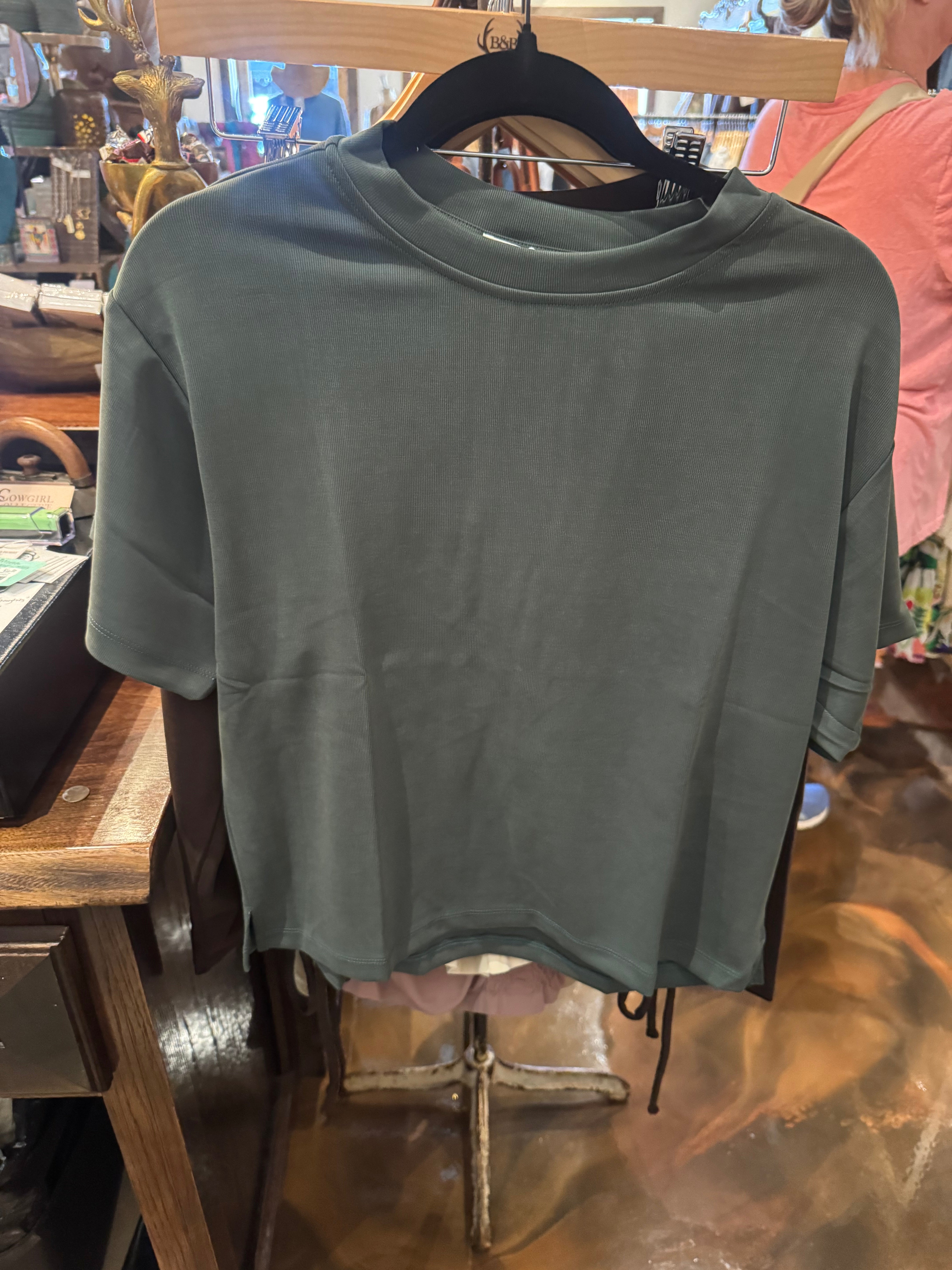 Forest Green Loose Top & Pants