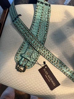 Turq Hornback Belt