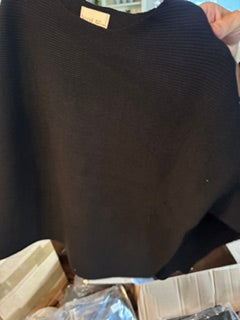 Shelby Black Plus Sweater
