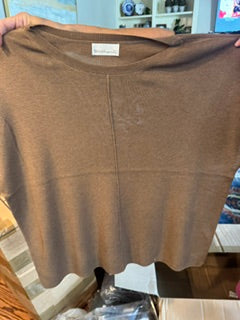 Chocolate Lightweight Cap Sleeve