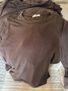 Chocolate Long Sleeve Top