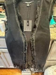 Black Suede Vest Insight