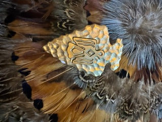 Arrowhead Brass Scarf Slide EKD