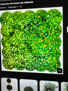 Green Scallop Boxwood Board RTC