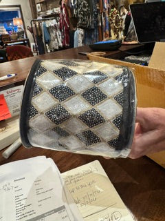 Black/White/Gold Harlequin Sequin JME