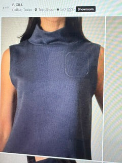 P.Cill Cherry Red Sleeveless Top