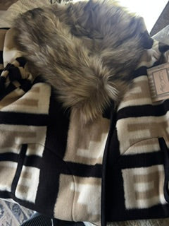 Tasha Polizzi Liberty Black/Tan/White Jacket