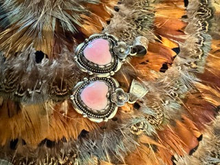 Barbosa Pink Conch Heart Pendant
