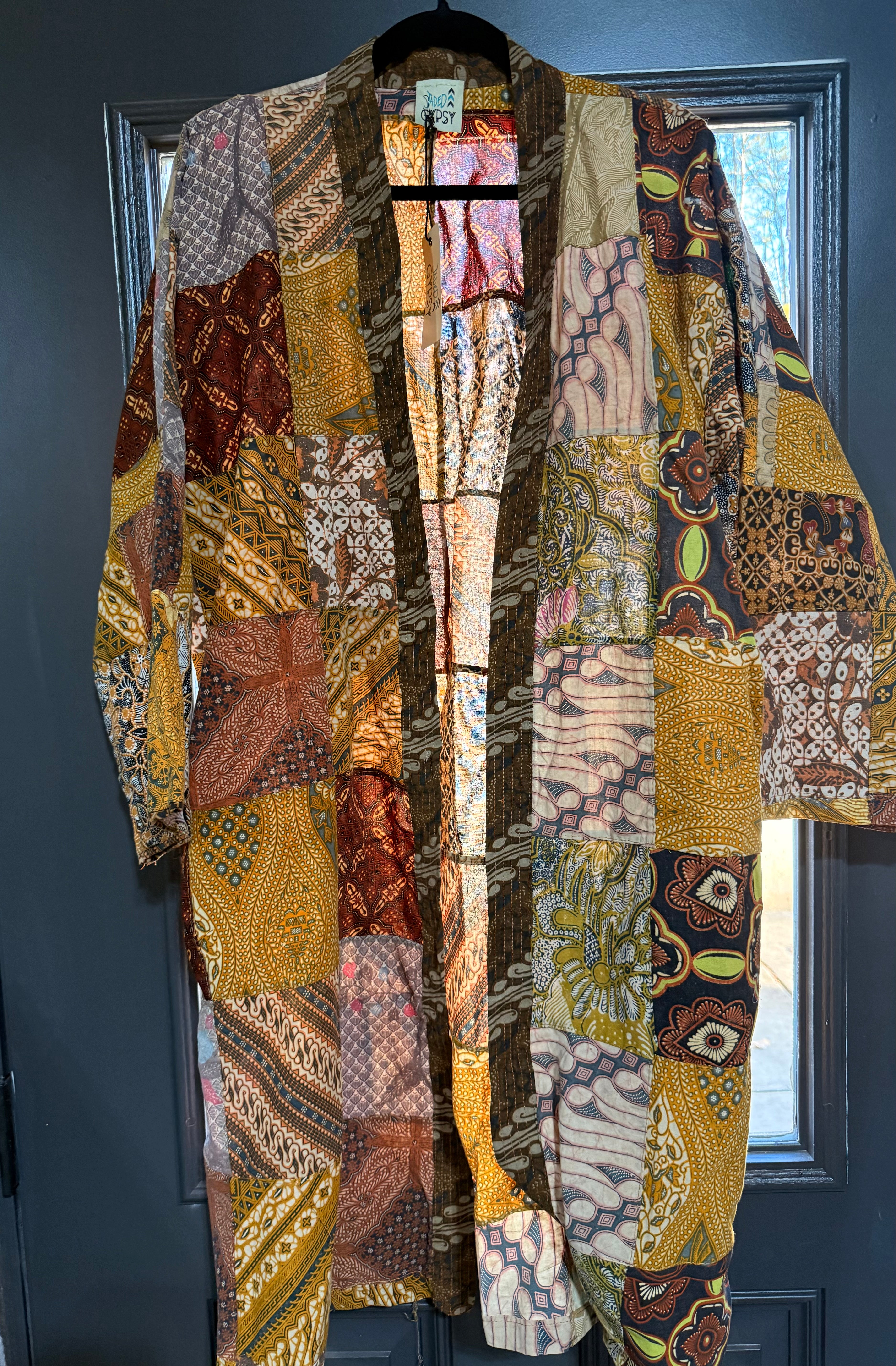 Bohemian Patchwork Cardigan