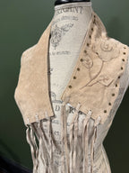 Leather and Fur Fringe Collars