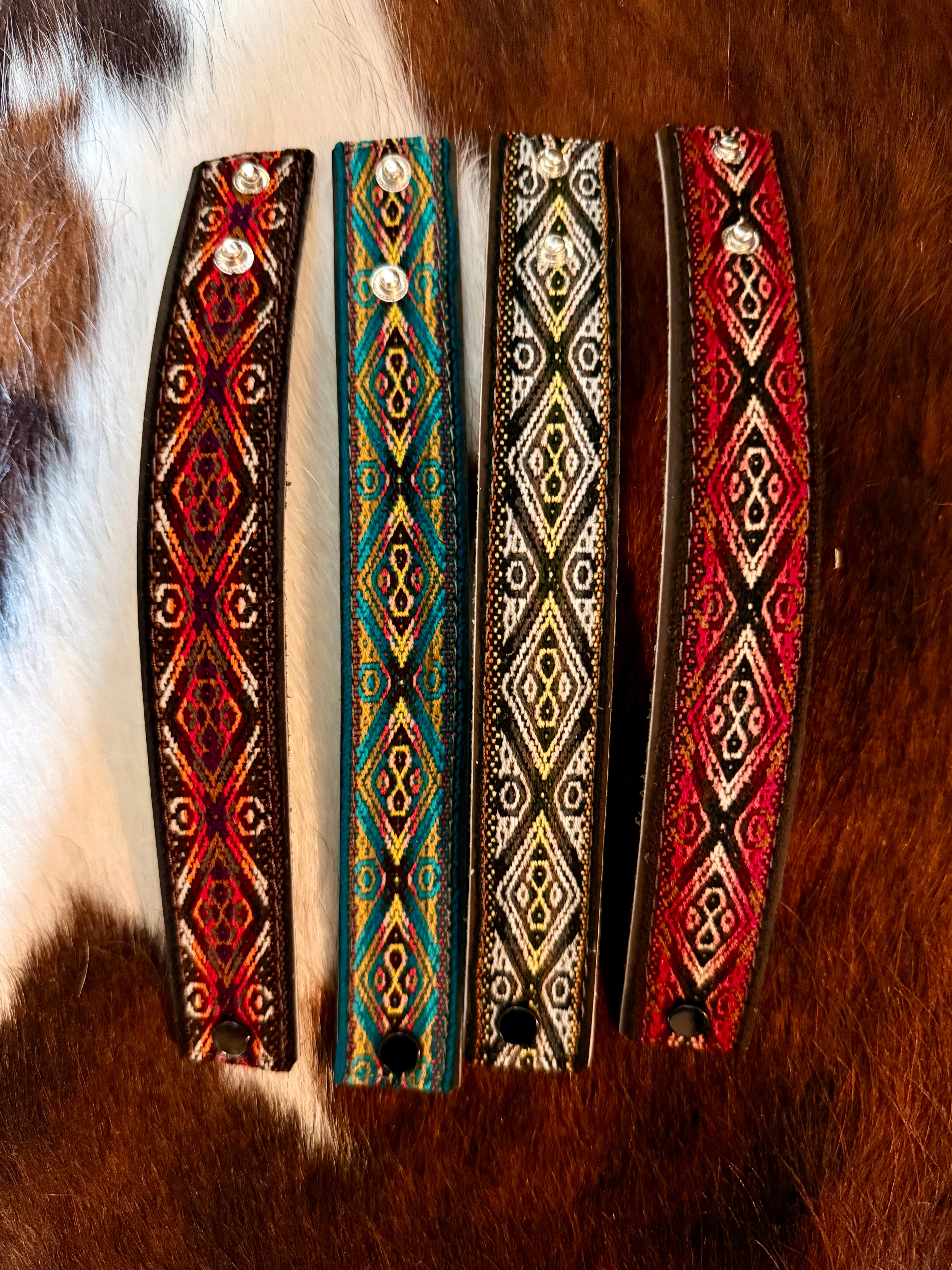 Handwoven Textile Band Bracelet