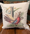 Pheasant Square Pillow