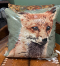 Fox Needlepoint Pillow