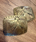 Sterling Silver Thunderbird Belt Buckle