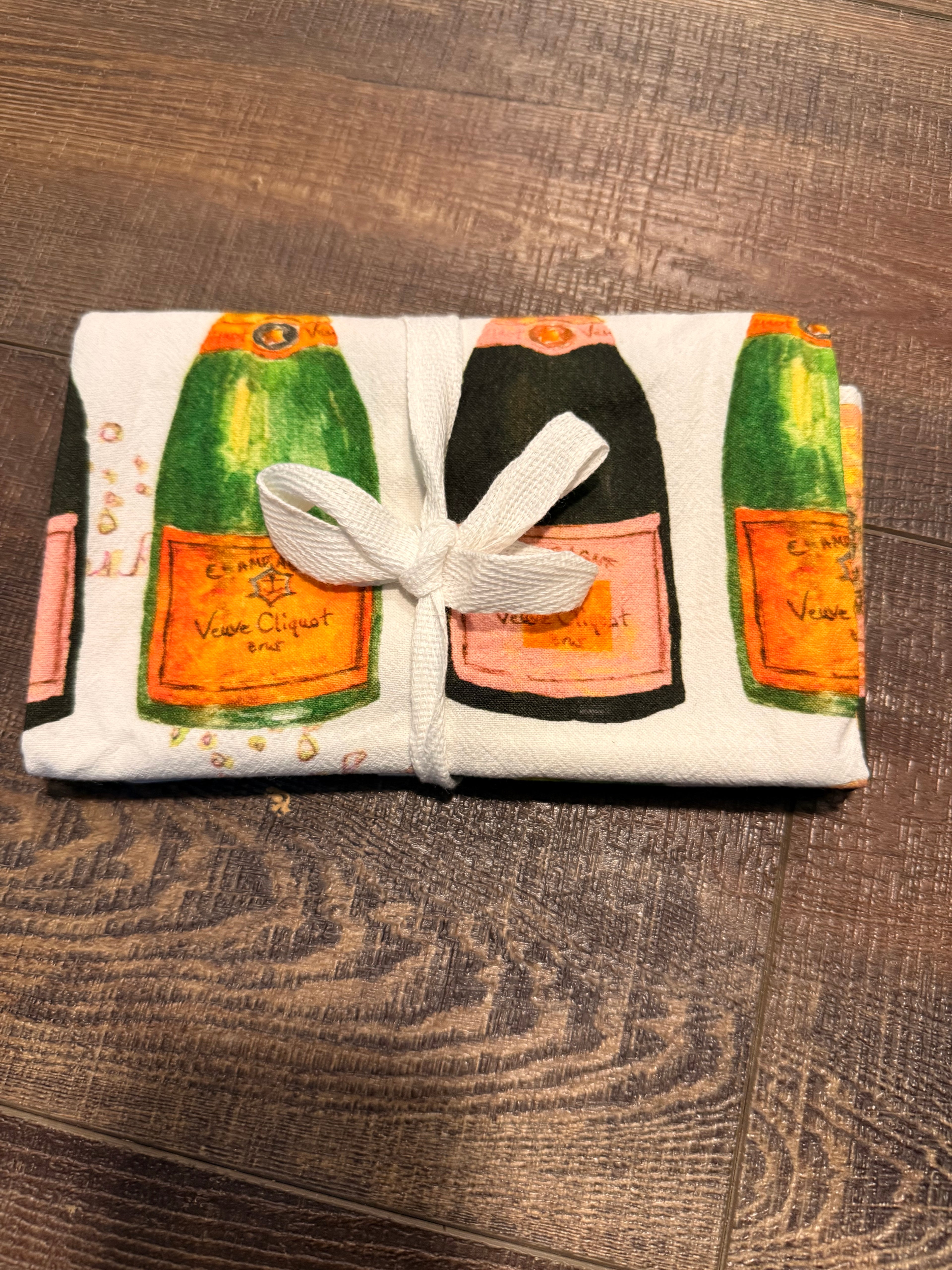 Champagne Bubble Kitchen Square