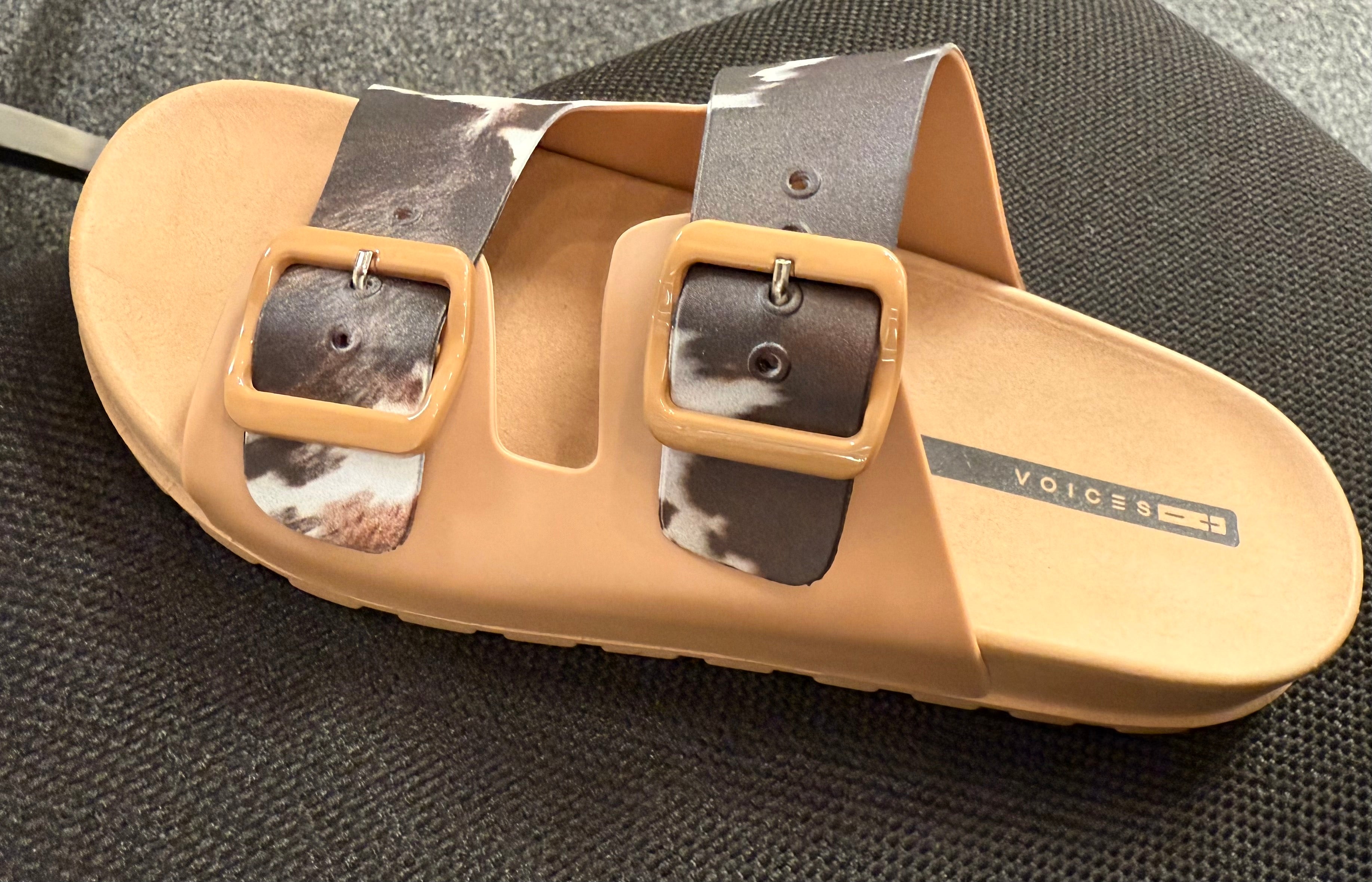 Camel & Hide Rubber Slides