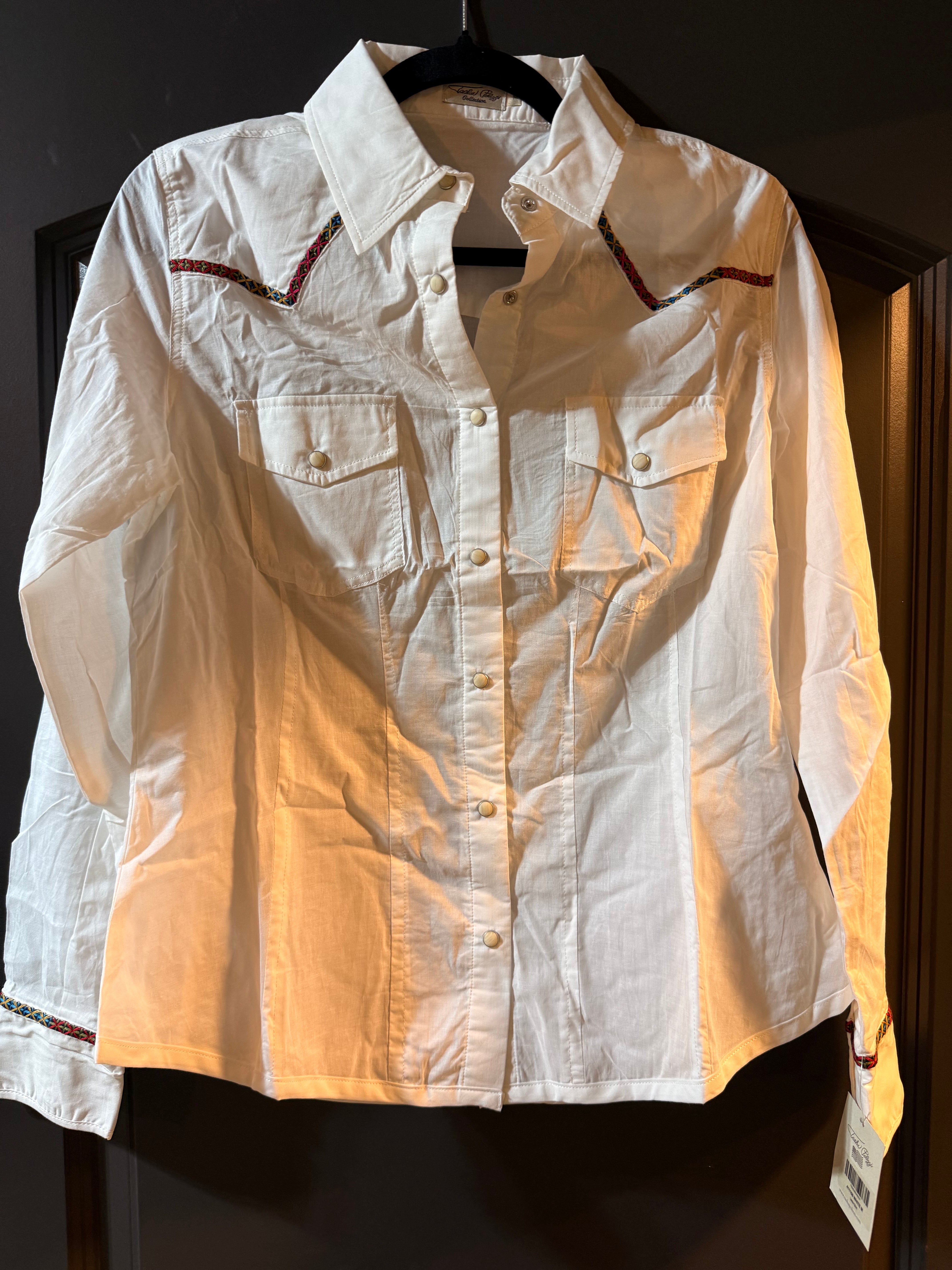 Pearl Embroidered Western Shirt