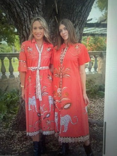 Isla Payal Reddish/Orange Sydney Shirtdress