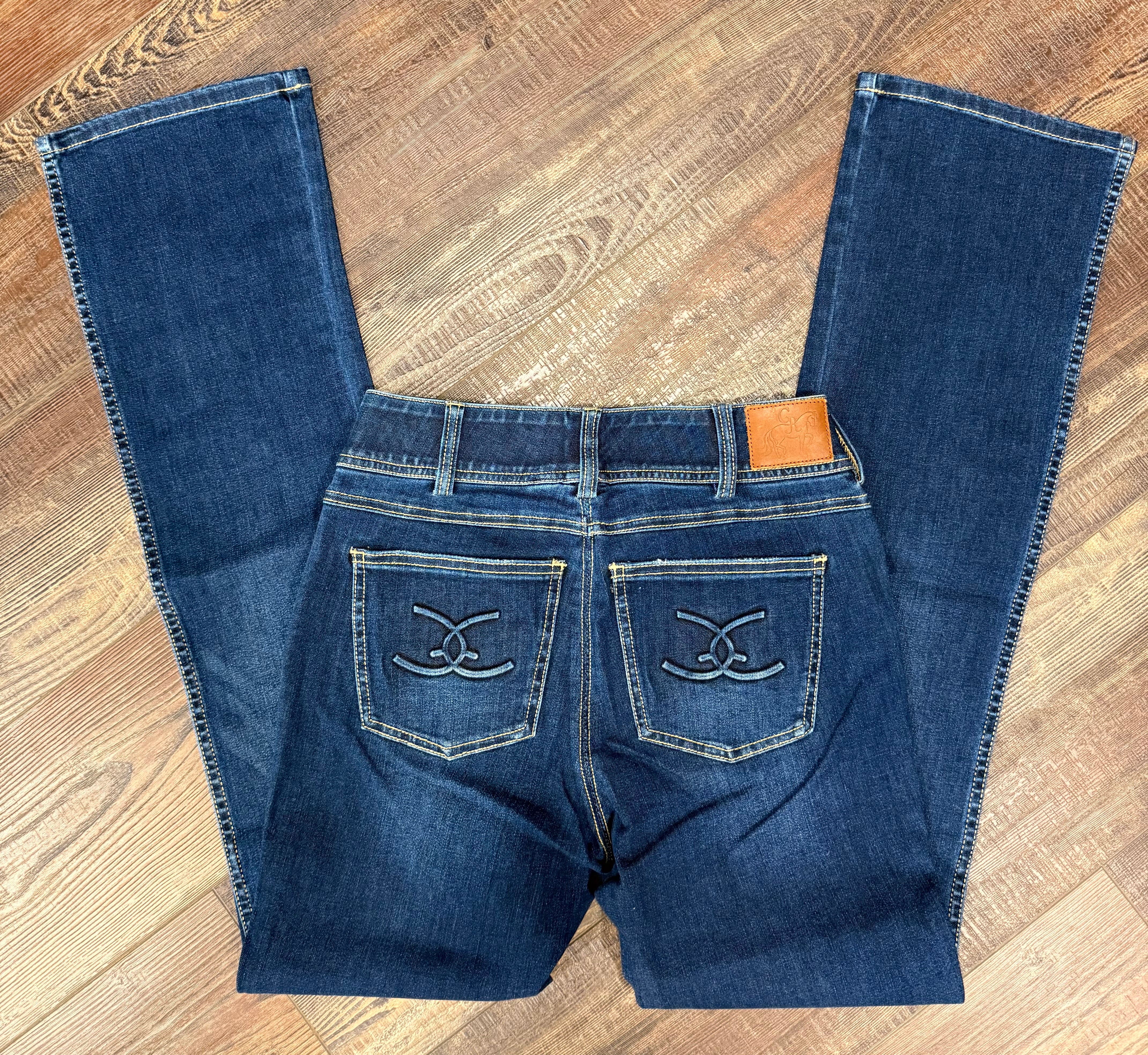 Goode Rider Equestrian Bootcut Jeans - Vintage Wash