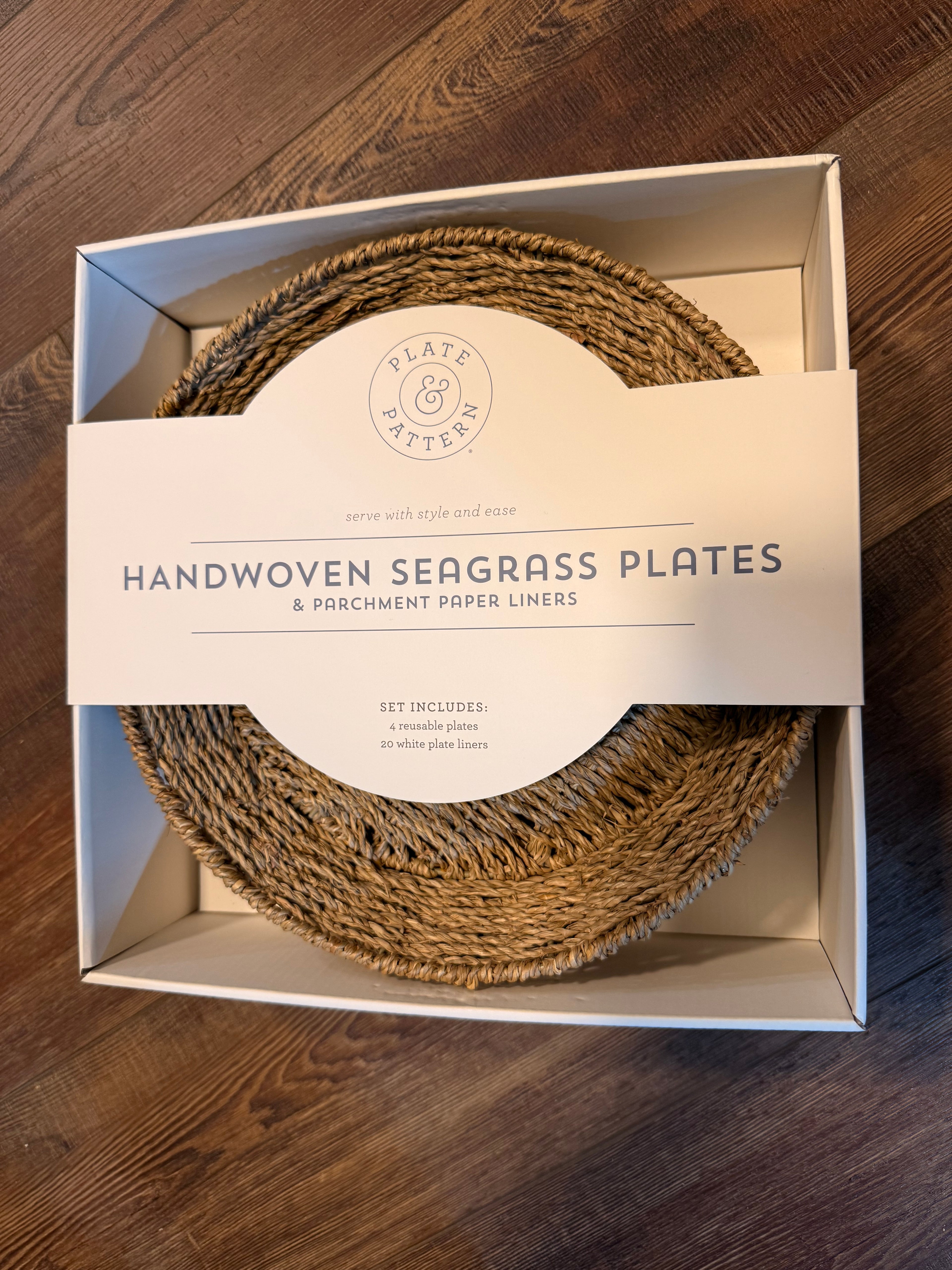 Seagrass Plates - 4 Pack