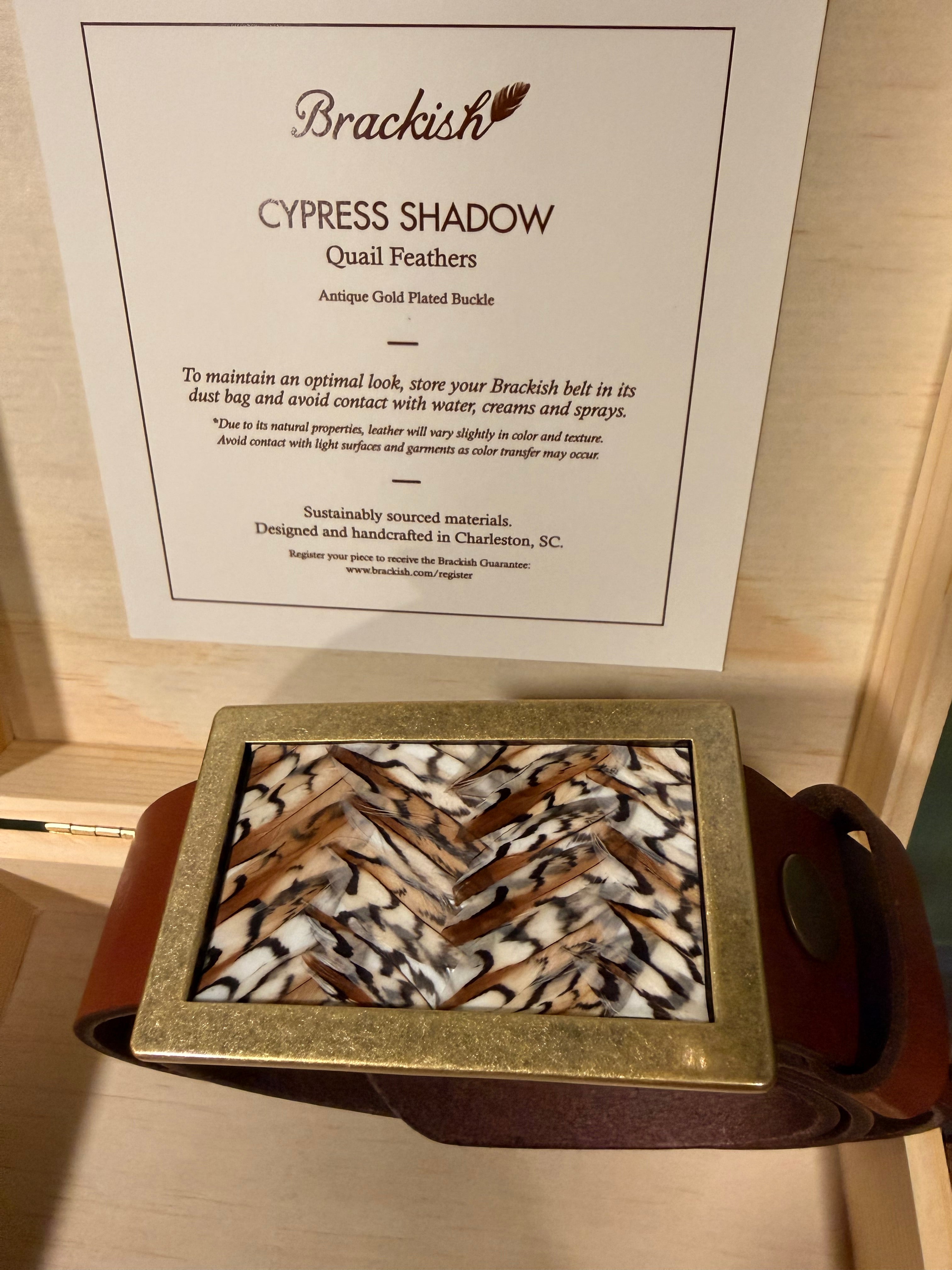 Brackish Cypress Shadow Belt Quail
