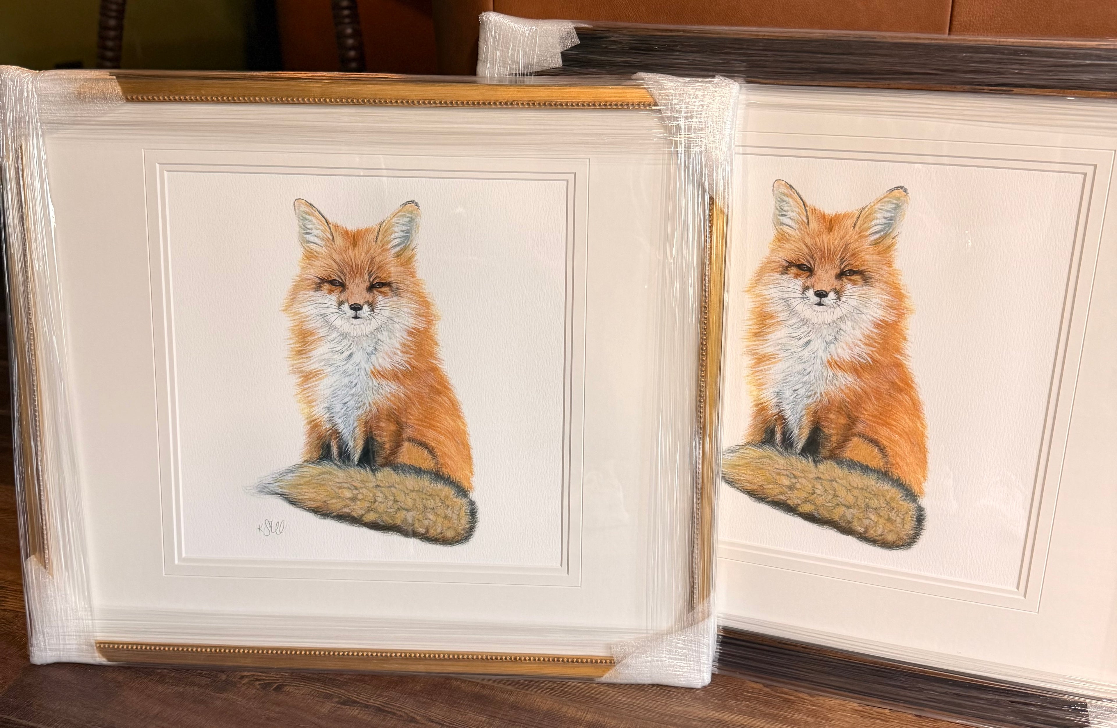 Happy Fox Print
