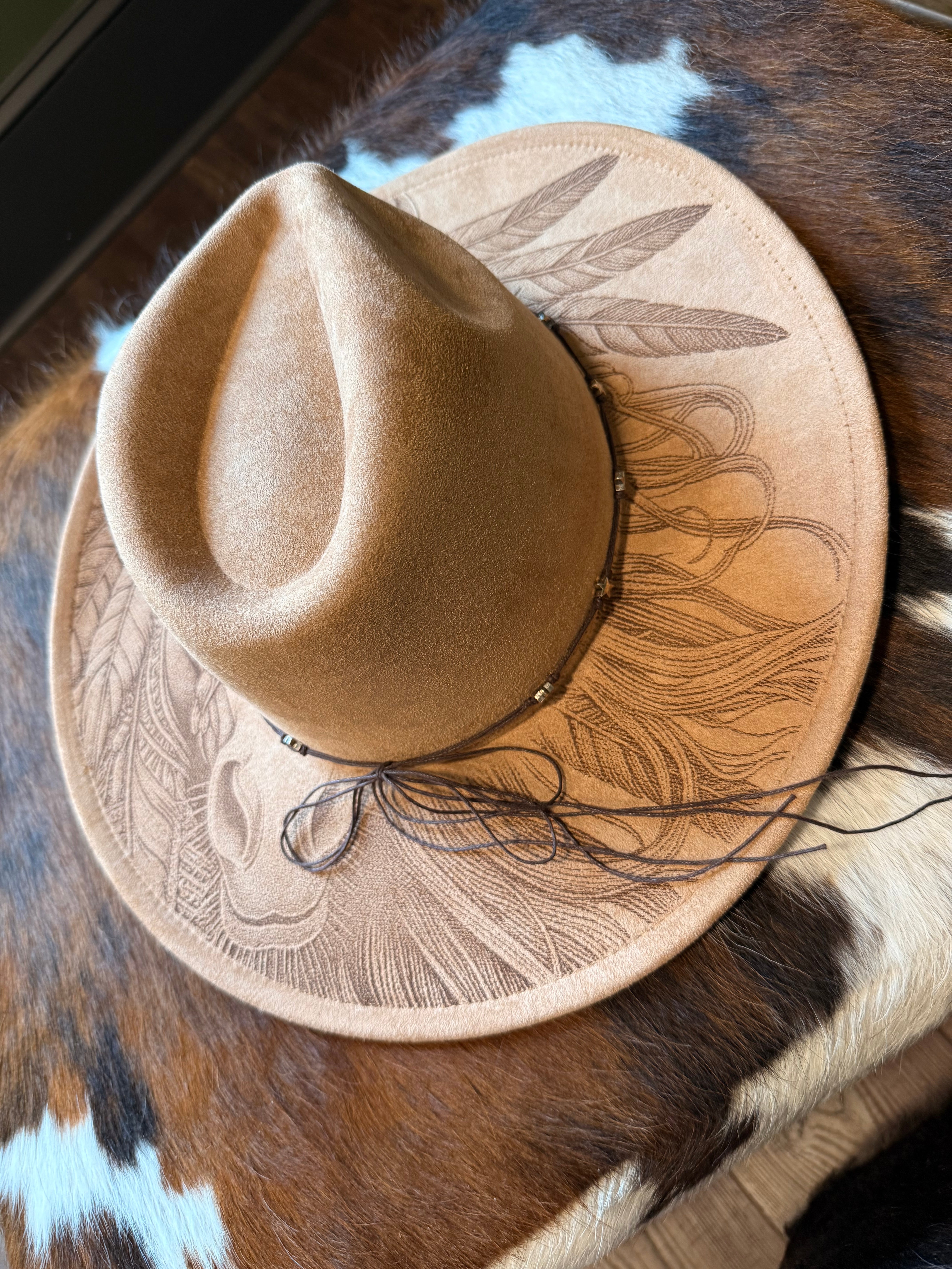 Printed Cowgirl Hat